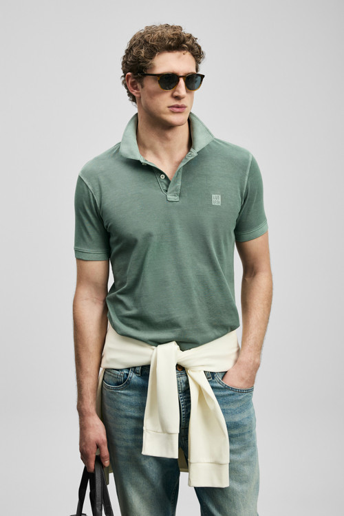 Vernon Smart Erkek Polo Tişört Nefti Yeşil