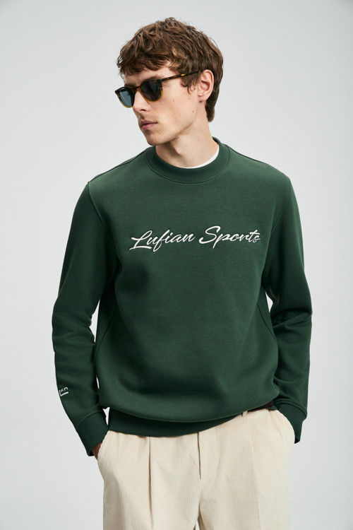 Loved Erkek Sweatshirt Çimen Yeşili