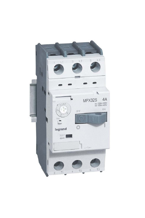 MPX³ 32S basmalı tip motor koruma şalteri 2.5 - 4A LEG