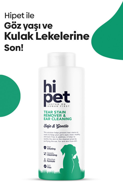 Köpek Göz Çevresi/ Gözyaşı Lekesi Temizleme/ Kulak Temizleme Solüsyonu 120 ml