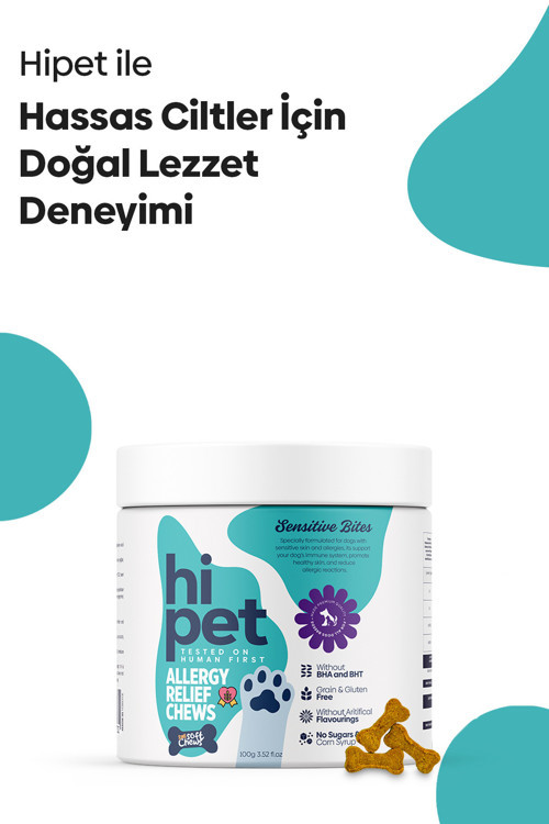 Alerjik Ciltler Için Çiğnenebilir Tablet (SENSİTİVE)