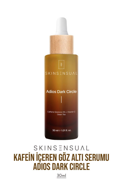 Adios Dark Circle Göz Altı Serumu (caffeine Solutions 5% + Vitamin C) Aydınlık Göz Altı Görünümü