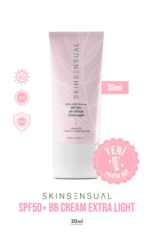 BB Krem Extra Light 30ml SPF50 PA++++ | Leke Karşıtı, Aydınlık Cilt Görünümü | UVA/UVB Koruma
