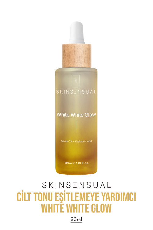 White White Glow Leke Karşıtı Cilt Serumu 30ml | %2 Arbutin & Hyaluronic Acid | Cilt Tonu Eşitleyici