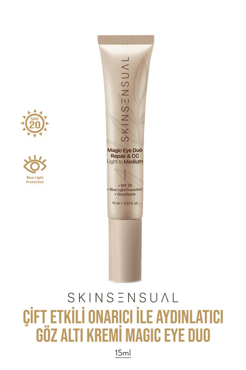 Magic Eye Duo Repair & CC Göz Altı Kapatıcısı 15 ml | Onarıcı & Aydınlatıcı | Light to Medium