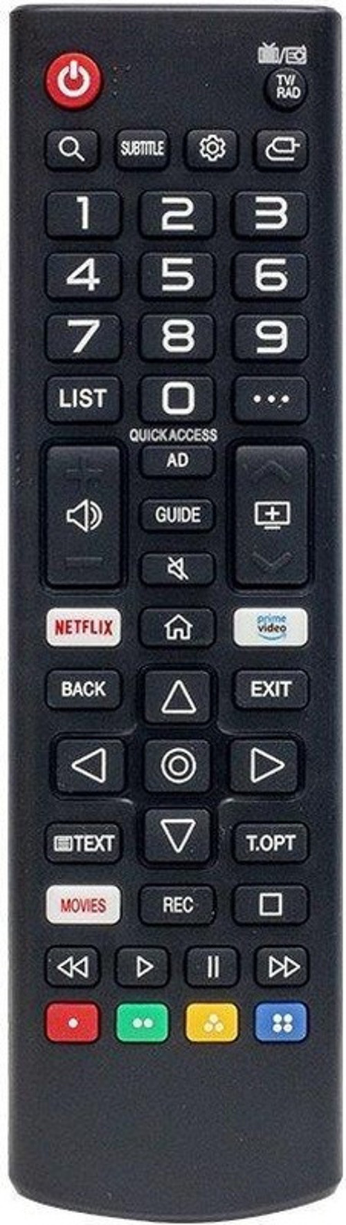 LG Uyumlu 65Um7000Pla Lcd Led Tv Kumanda Prime Video - Netflix - Movies