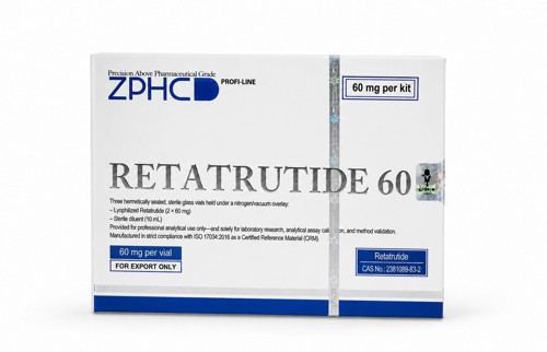 Retatrutide 60 mg 1 vials × 60 mg + Bac Water (TEK FLAKON GÖNDERİLMEKTEDİR)