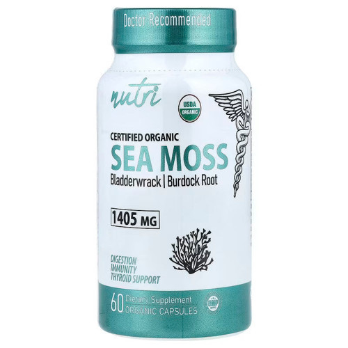 , Organic Sea Moss Greens & Superfoods 60 Organic Capsules