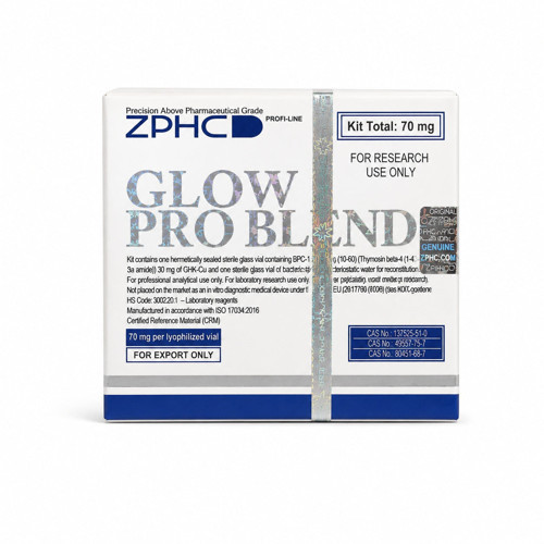 Glow Pro Mix 70mg BPC157 + TB500 + GHK-Cu