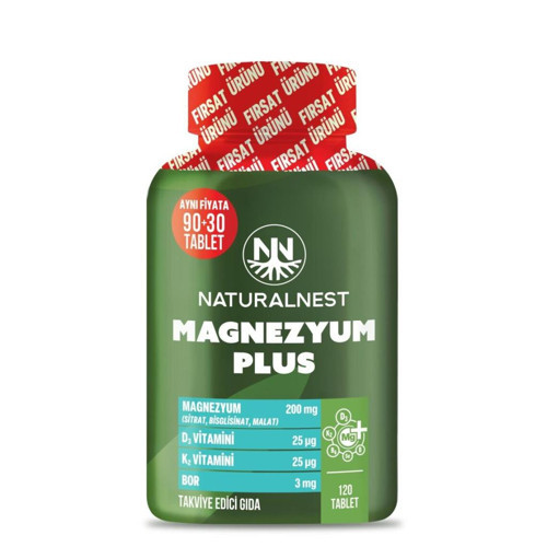 MAGNEZYUM PLUS 120 TABLET