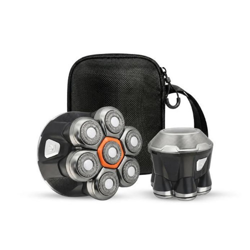 Kafa Tıraş Makinesi Rotary Islak/Kuru 7 Bıçaklı RRS9000