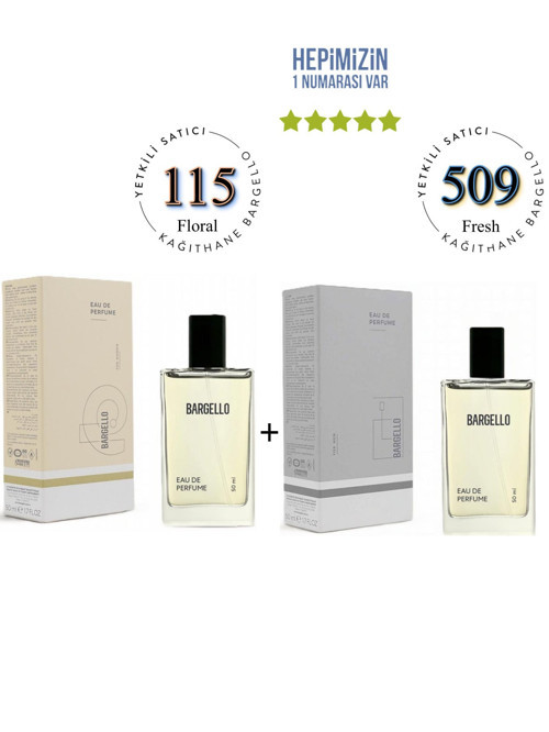 115 + 509 Kadın/Erkek Parfüm Edp 50 ml Floral/Fresh - Mnms115509