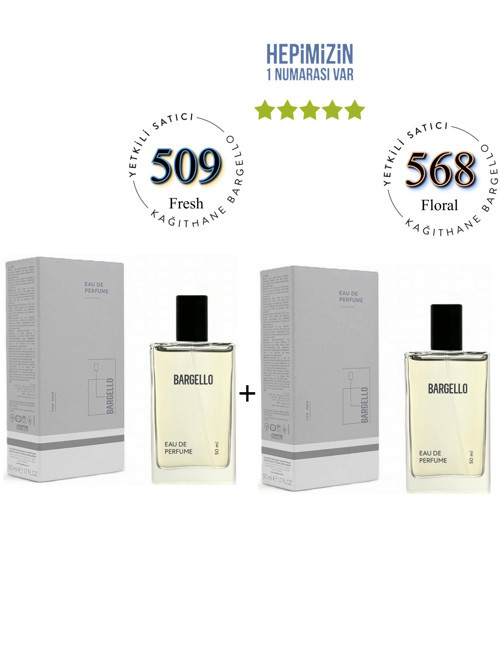 509 + 568 Erkek Parfüm Edp 50 ml Fresh/Floral - Mnms509568