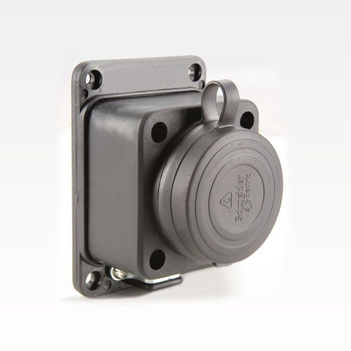 Kauçuk Duvar Prizi 1 x 16AMP IP44