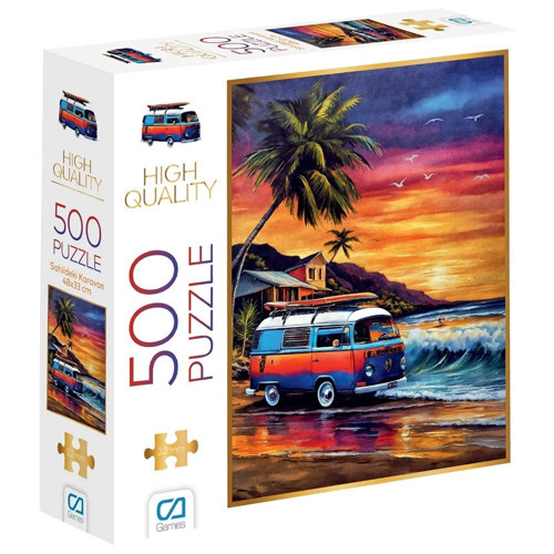 Sahildeki Karavan Puzzle 500 Parça 7526