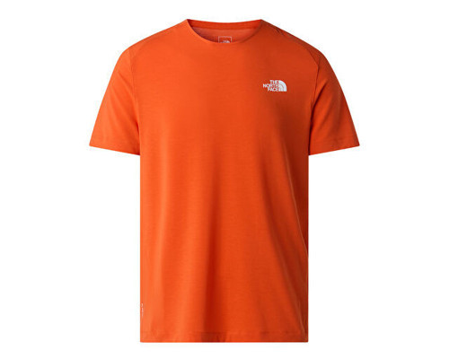 M LIGHTNING ALPINE S/S TEE Erkek Outdoor Tişörtü NF0A87H7G6L1 Turuncu
