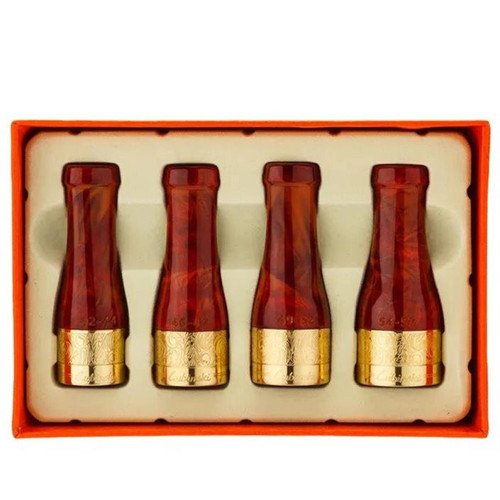 4'lü 4 Boy Puro Ağızlığı Kahve-Gold (42-57 Ring)