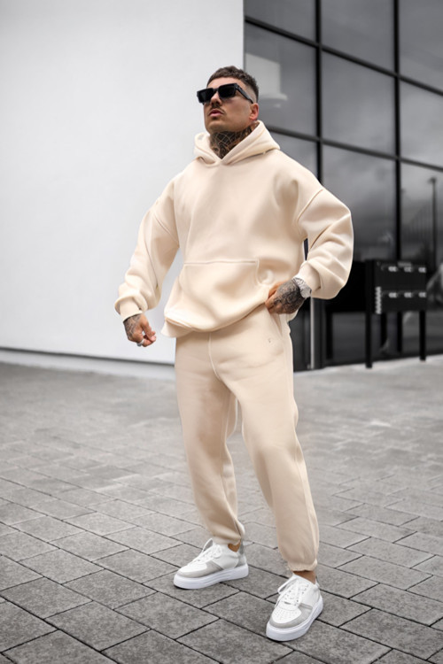 Erkek Oversize Basic Rahat Spor Ve Günlük Kullanıma Uygun Kaliteli Eşofman Takımı