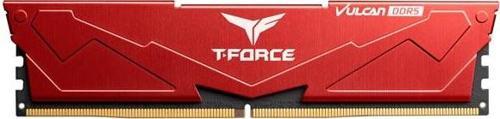 T-Force Vulcan Red 16GB(1x16GB) 6000Mhz DDR5 CL38 Gaming Ram (FLRD516G6000HC38A01)