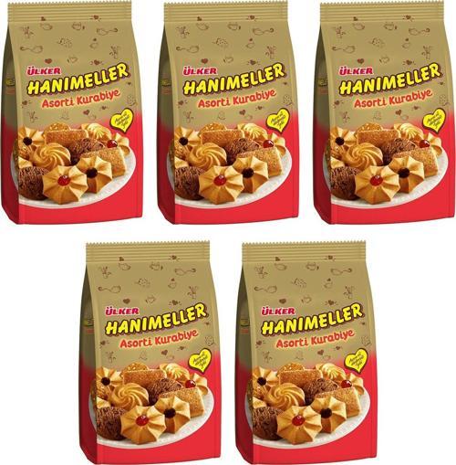 Hanımeller Asorti Karışık Tatlı Kurabiye 150 G x 5 Adet