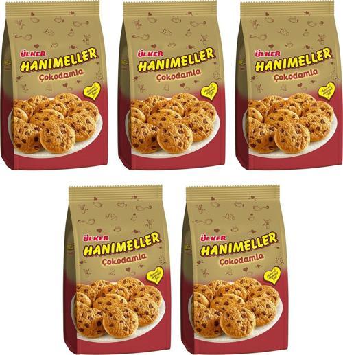 Hanımeller Çokodamla Kakaolu Damla Bisküvi 150 Gr X 5 Adet