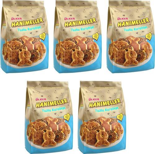 Hanımeller Karışık Tuzlu Kurabiye 150 Gr x 5 Adet