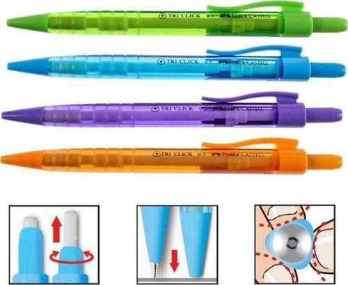 Faber-Castell Tri Click Versatil 0.7mm 4 lü Set