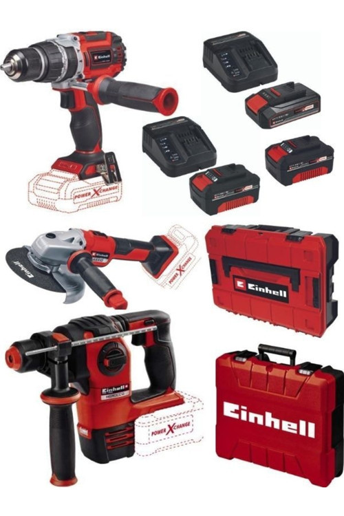 Tp-Cd 18/60 Li-İ Bl Matkap Axxio 18/150 Herocco18V 2X4.0 2.5 Akülü Kömürsüz Profesyonel Set