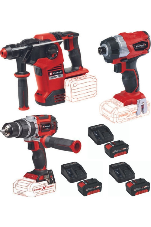 Te-Cı 18 Li Bl Vidalama Tp-Cd 18/60 Li-İ Bl Matkap Herocco 36/28 36V Kırıcı Delici 3X4.0 Set