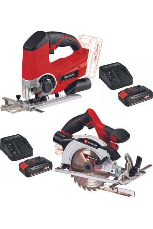 Te-Js 18 Dekupaj Te-Cs 18/150 Li Daire Testere 2X2.5Ah Set