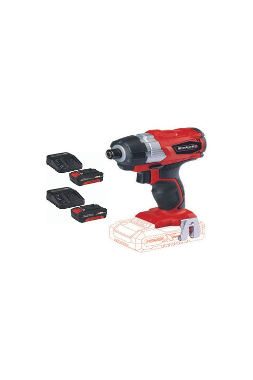 Te-Cı 18 Bl 2X4.0 Akülü Darbeli Torklu Kömürsüz Vidalama Makinesi
