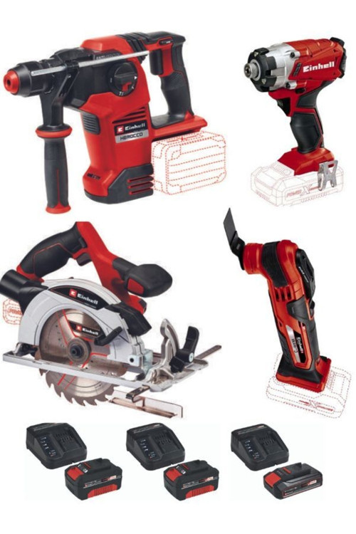 Herocco 36/28 Kırıcı Te-Cı 18/1 Vidalama Varrito Raspalama Te-Cs 18/165/1 Testere 2X4.0+2.5