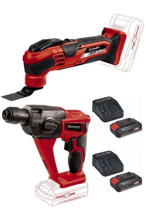 Te-Hd 18 Li Vidalama Delme Varrito Raspalama Makinesi 2X2.5Ah Akü Ve Şarj Ünitesi Akülü Set