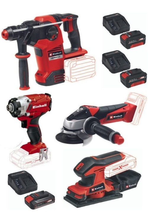 Herocco 36/28 Kırıcı Te-Cı 18/1 Vidalama Te-Ag 18/115 Taşlama Tc-Os 18/187 Zımpara 2X4.0