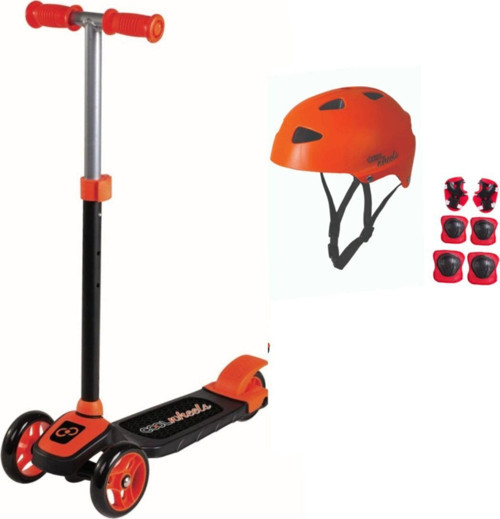 3 Tekerlekli Çocuk Scooter Full Set Turuncu