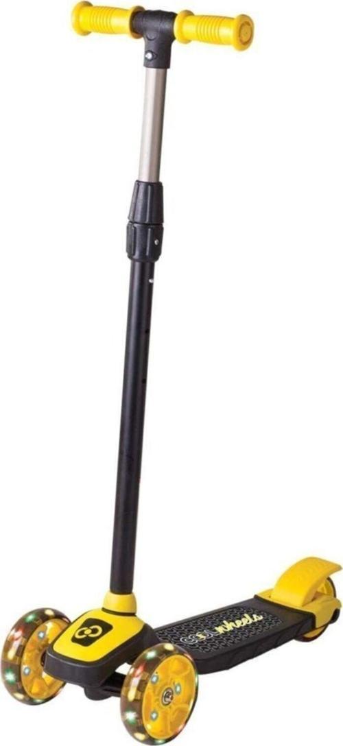 Led Işıklı 3 Tekerlekli Yükseklik Ayarlı Twist Çocuk Scooter +3 Yaş