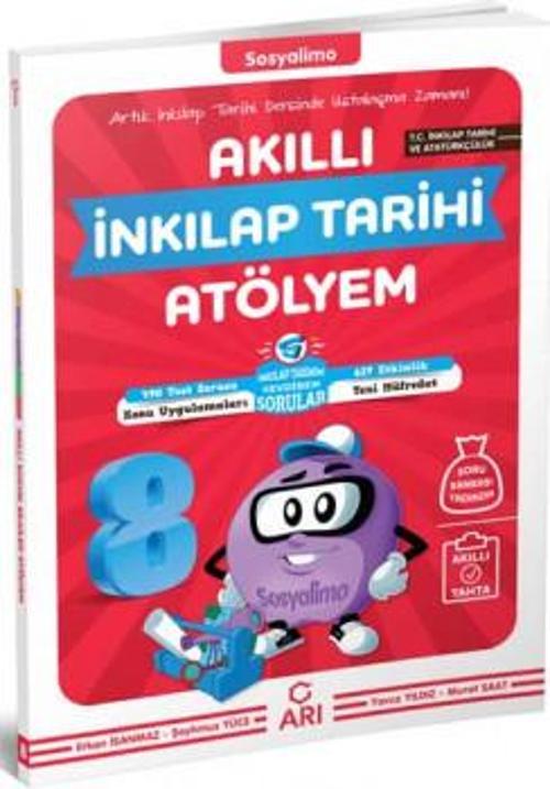 Arı Yayınları 8. Sınıf Lgs İnkılap Tarihi Atölyem Soru Bankası