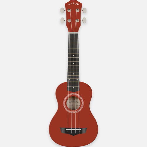 Arrow PB10 NT Soprano Natural Dark Top Ukulele