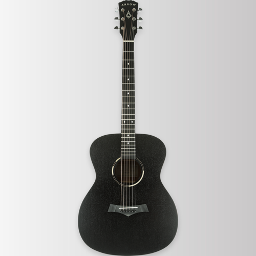 Arrow Raw Series Black acoustic guitar
