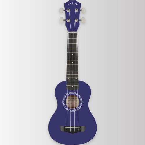 Arrow PB10 BL Soprano Blue Ukulele