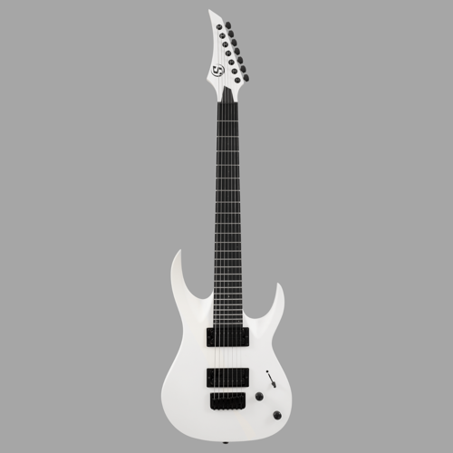 AB4.7W 7 String – White Matte