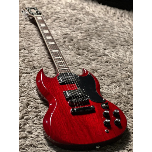 Soloking SG61 in Transparent Red Cherry W/Gigbag