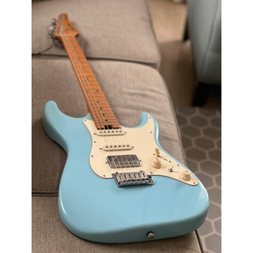 Soloking MS-11 Classic MKII with Roasted Maple FB in Daphne Blue W/Gigbag