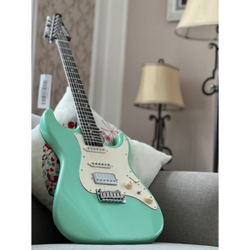Soloking MS-11 Classic with One Piece Rosewood Neck in Surf Green Special Run W/Gigbag