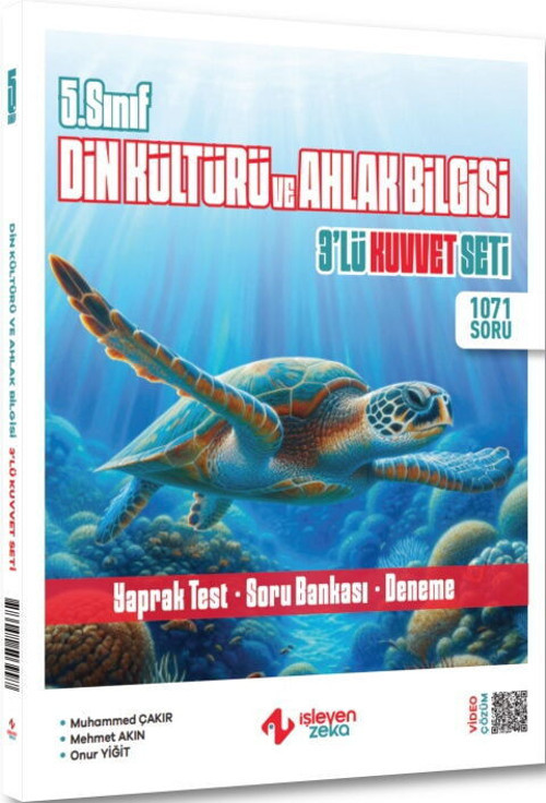 İşleyen Zeka 5.Sınıf 3 Lü Kuvvet Din Klt (Güncel Müfredat)2027 Müfredata Uygun