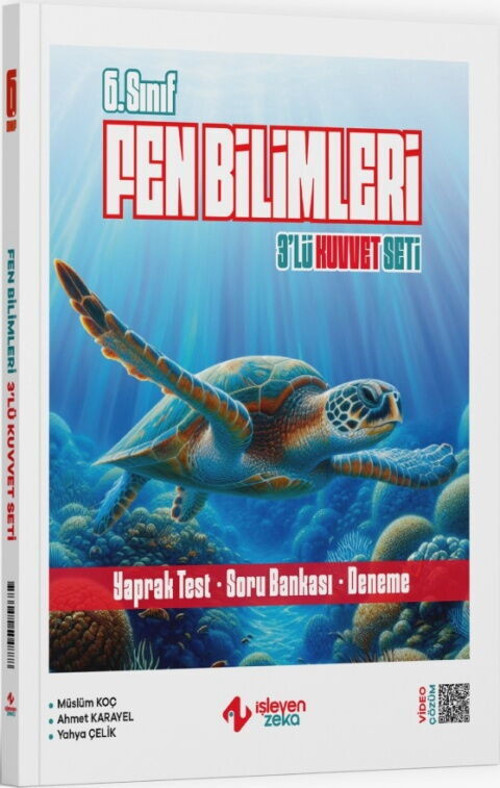İşleyen Zeka 6.Sınıf 3 Lü Kuvvet Fen Bilm.(Güncel Müfredat)2027 Müfredata Uygun