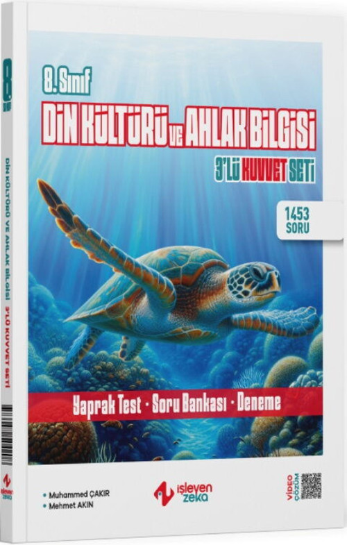 İşleyen Zeka 8.Sınıf 3 Lü Kuvvet Din Kült. (Güncel Müfredat)2027 Müfredata Uygun