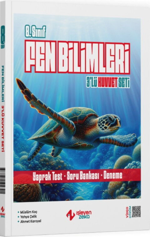 İşleyen Zeka 8.Sınıf 3 Lü Kuvvet Fen Blm. (Güncel Müfredat)2027 Müfredata Uygun