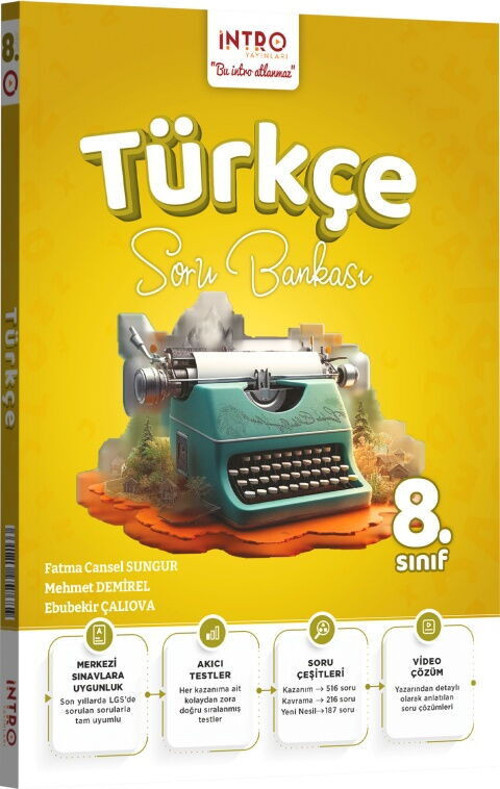 8.Sınıf İntro S.B. Türkçe (Güncel Müfredat)2027 Müfredata Uygun
