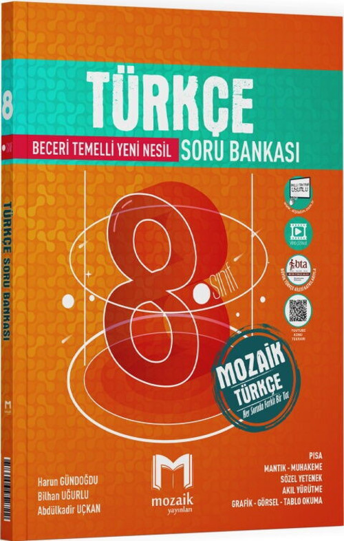8.Sınıf Mozaik S.B. Türkçe (Güncel Müfredat)2027 Müfredata Uygun